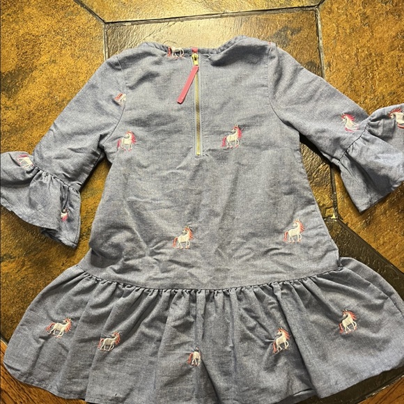 Rare Editions Unicorn Jean Dress! - Picture 3 of 3